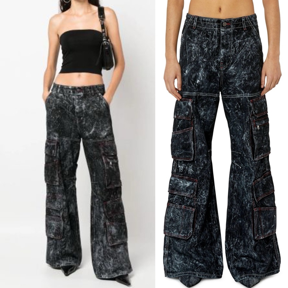 DIESEL | 1996 D-Sire 0EMAC Straight Jeans Womens Black Jeans Size: 26
